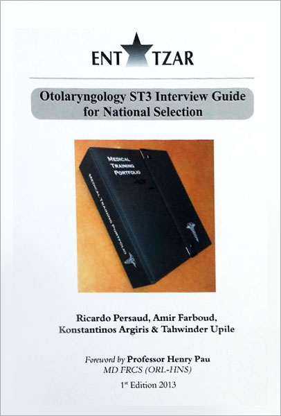 Otalaryngology ST3 Interview Guide for National Selection